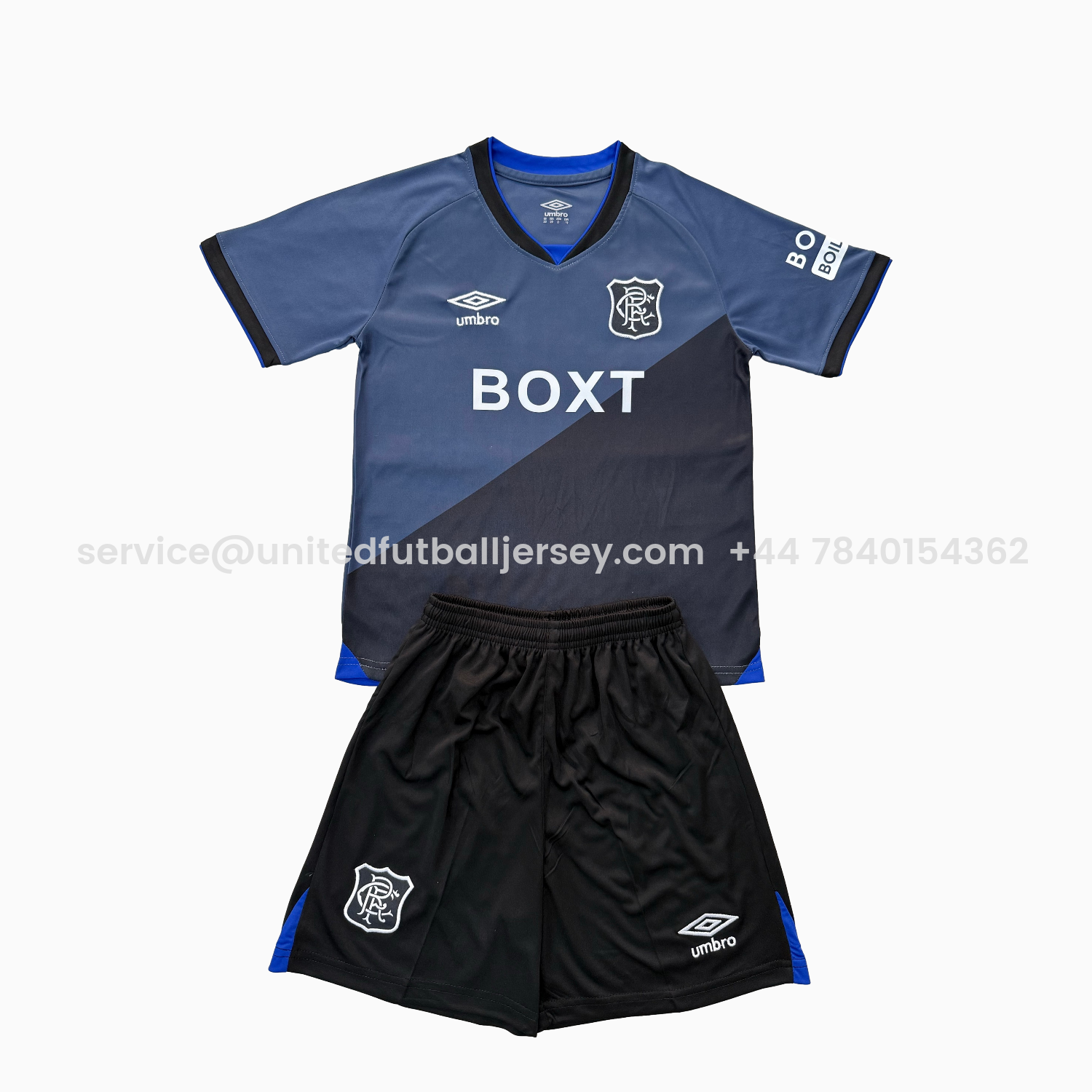 foot-Glasgow Rangers 25-26 Third Kids Kit