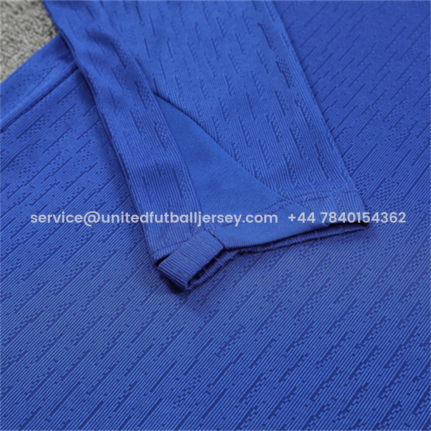 foot-C.H.E.L.S.E.A 25-26 Long Sleeve Training Set - Player Version - Blue Top and Black Pants