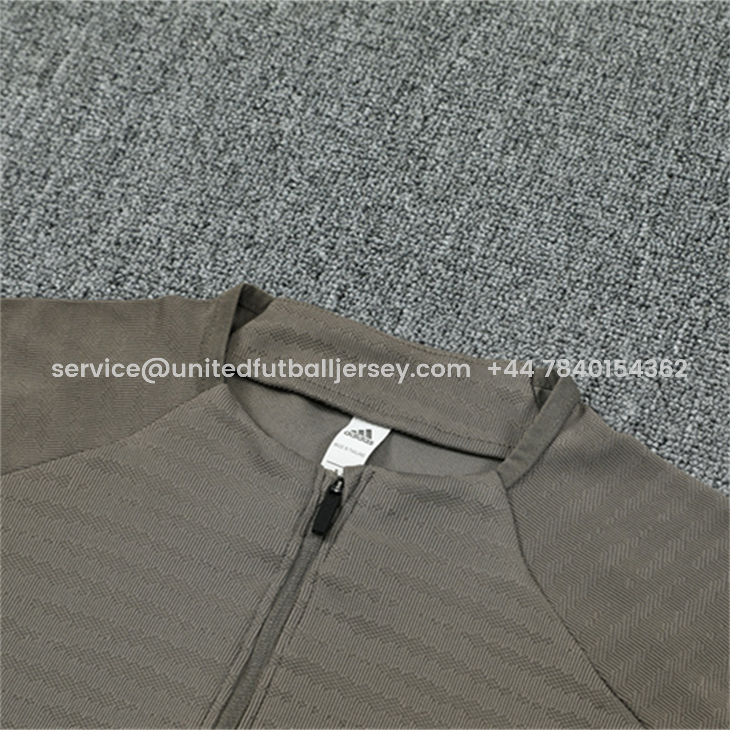 foot-Real Madrid 25-26 Long Sleeve Training Set - Player Version - Khaki Top and Khaki Pants