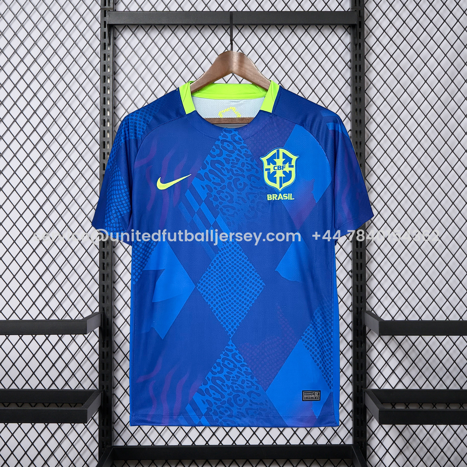 foot-Brazil 2025 Women's Team Away Jersey - Men's Fans Version