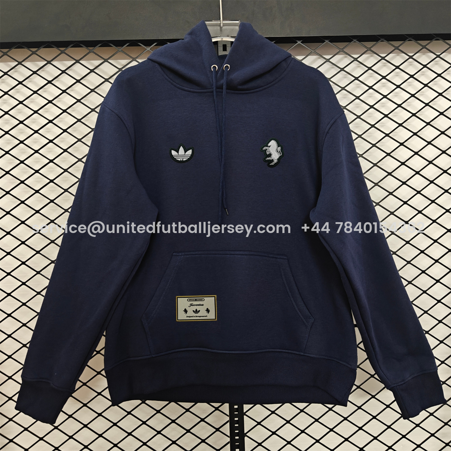 foot-Juventus 25-26 Originals Terrace Icon Unisex Pullover Hoodie