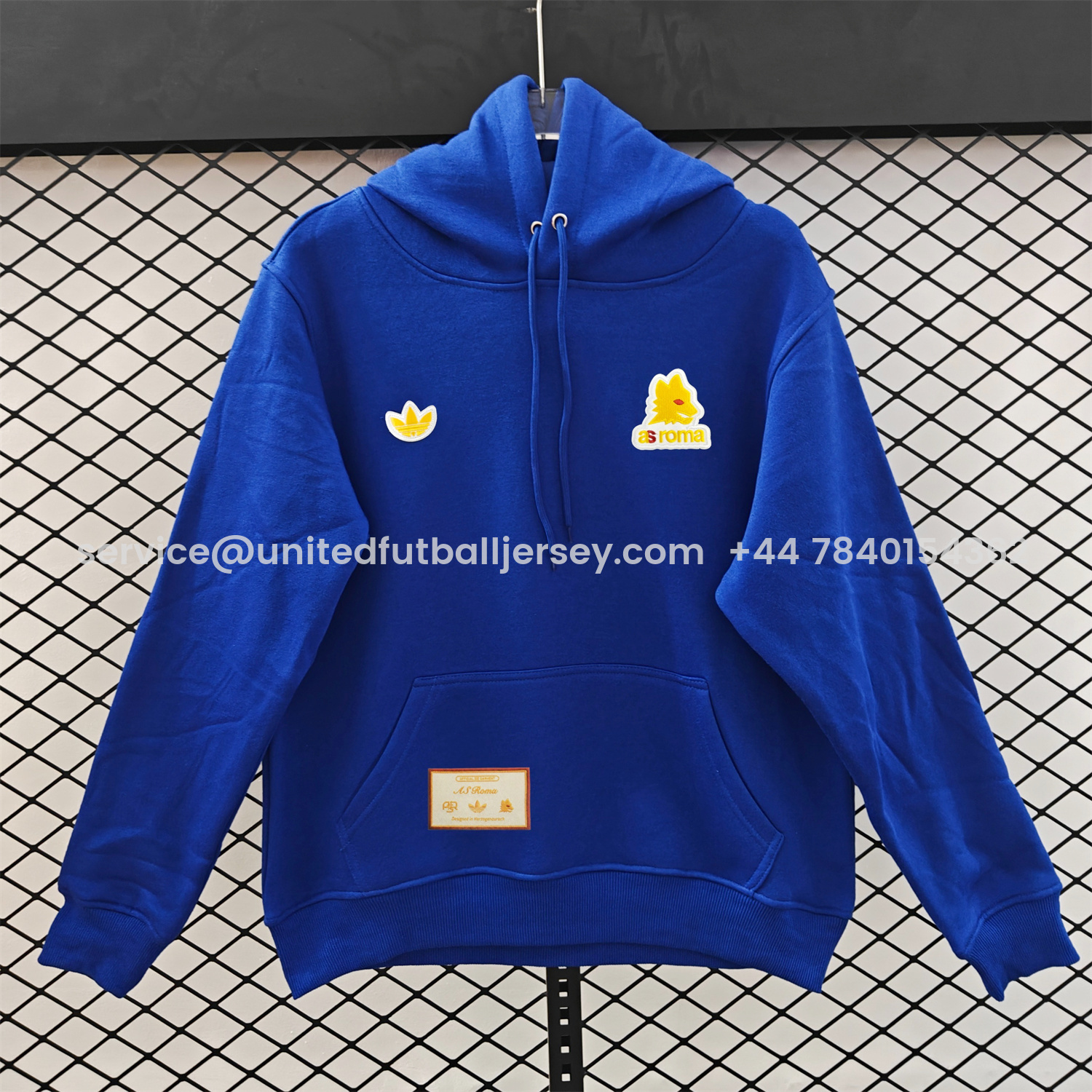 foot-AS Roma 25-26 Originals Terrace Icon Unisex Pullover Hoodie