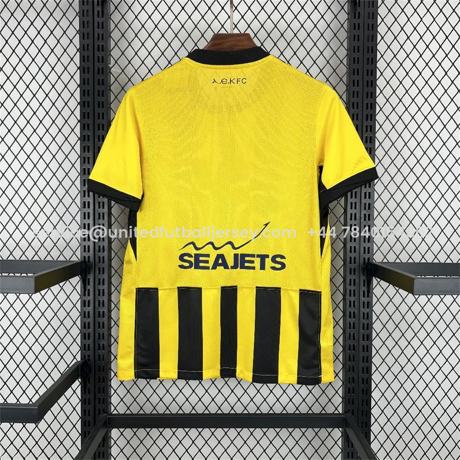 foot-AEK Athens 25-26 Home Yellow Jersey - Fans Version