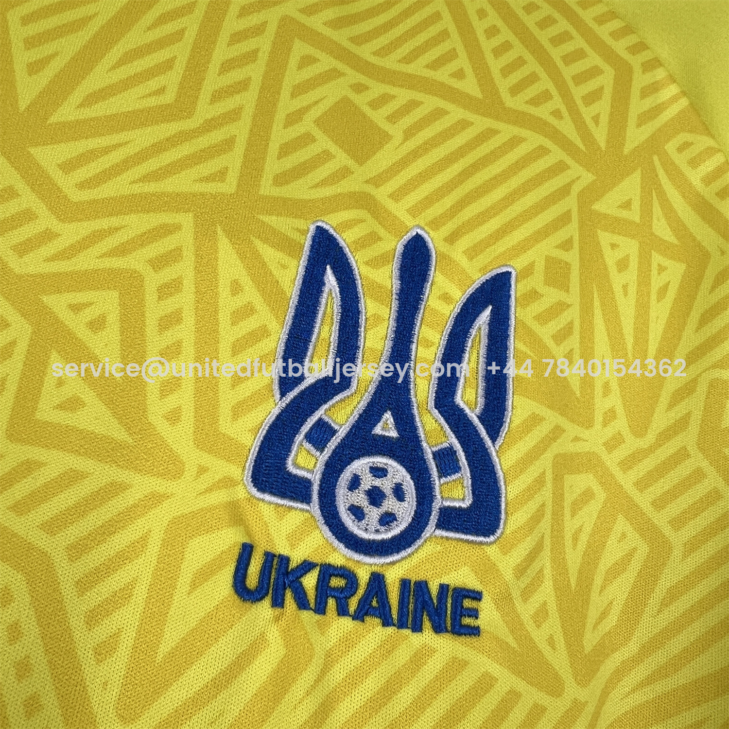 foot-Ukraine 2026 Home Jersey - Fans Version