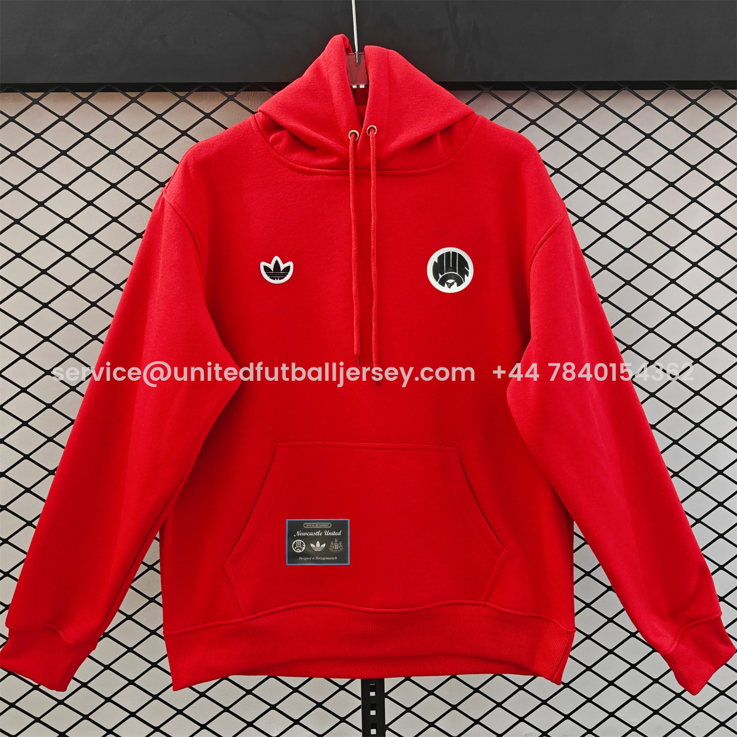 foot-Newcastle United 25-26 Originals Terrace Icon Unisex Pullover Hoodie