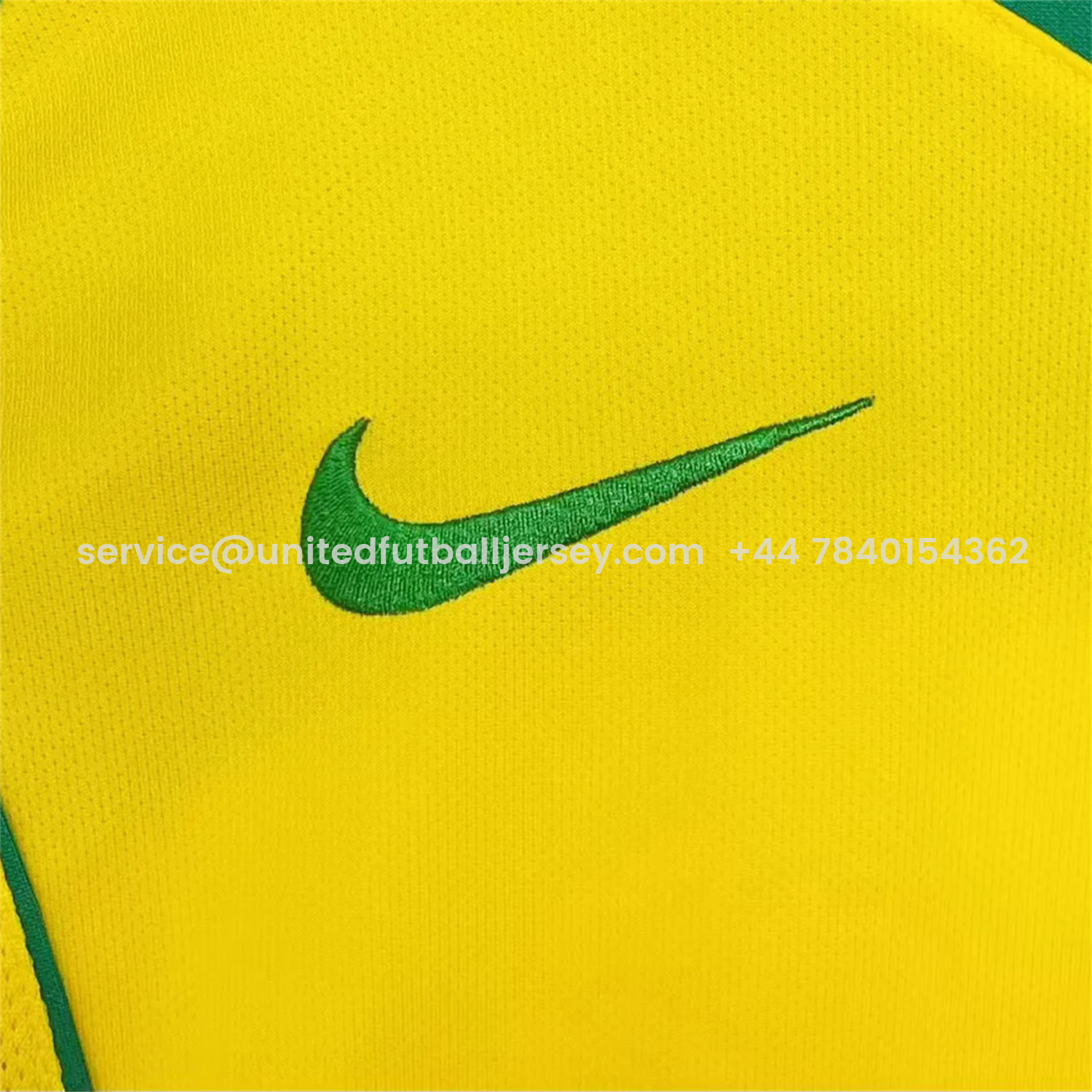 foot-Retro Brazil 2004 Home Long Sleeves Jersey