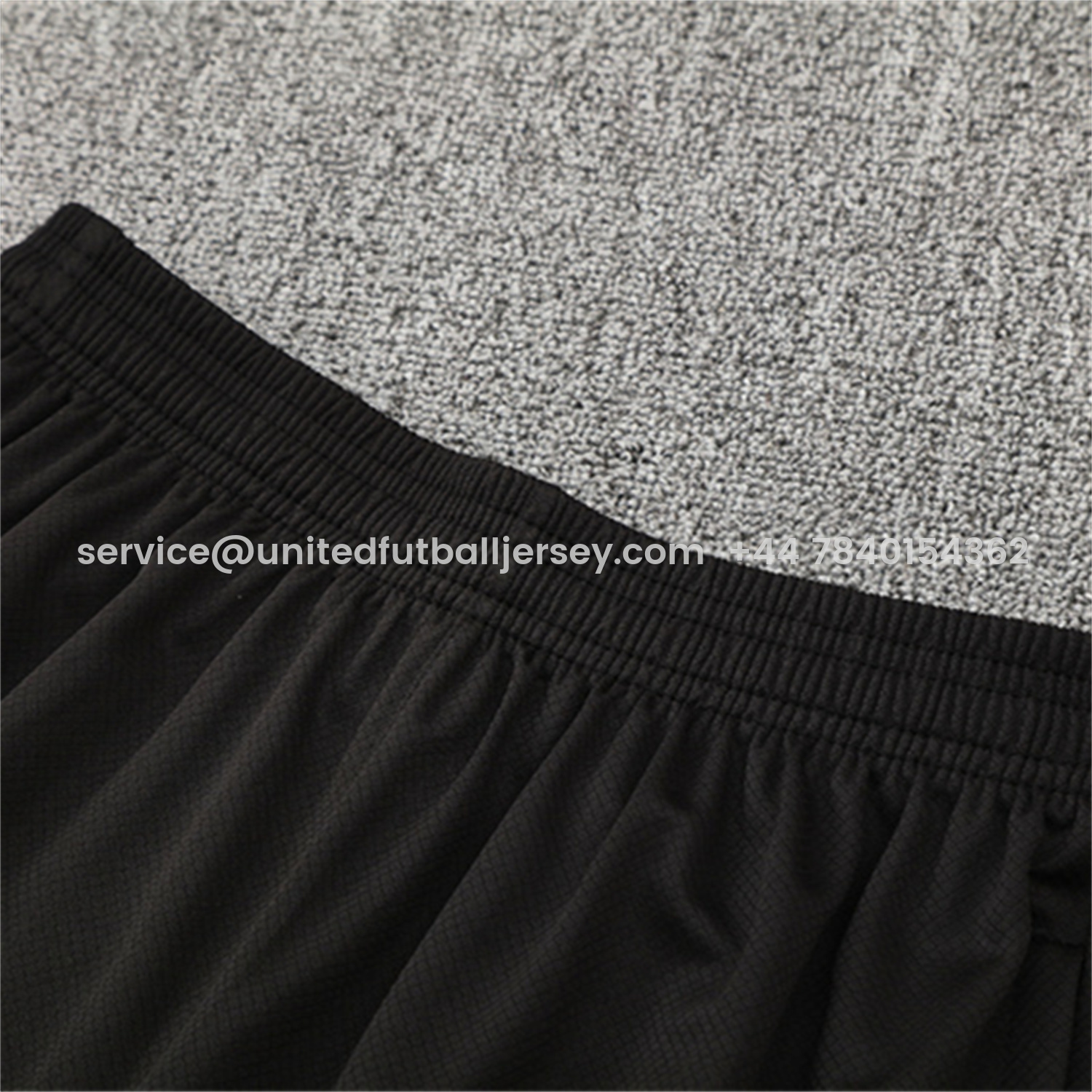 foot-Brazil 25-26 Short-Sleeve Training Set - Orange Top & Black Shorts