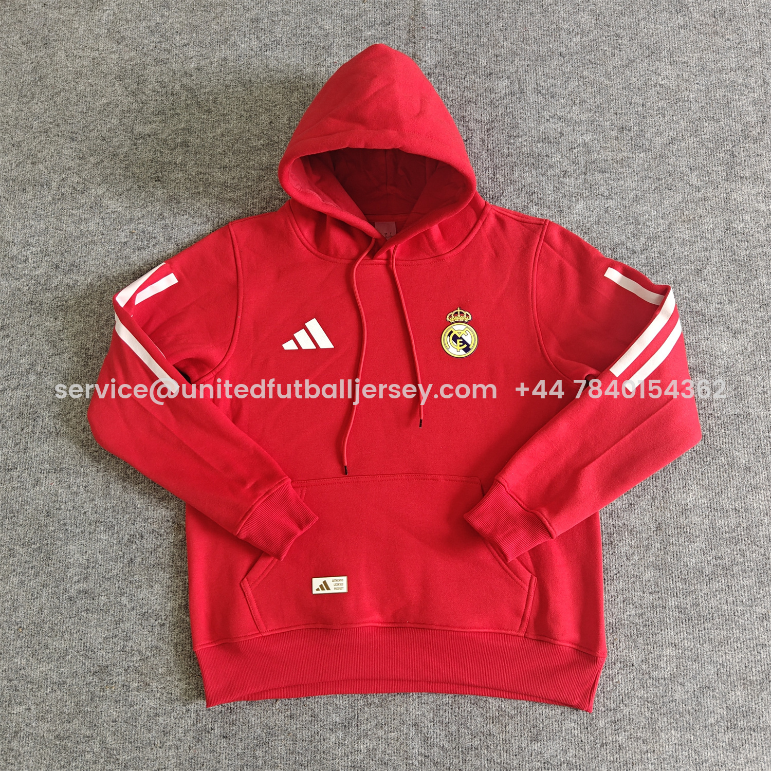 foot-Real Madrid 25-26 Home Unisex Pullover Hoodie