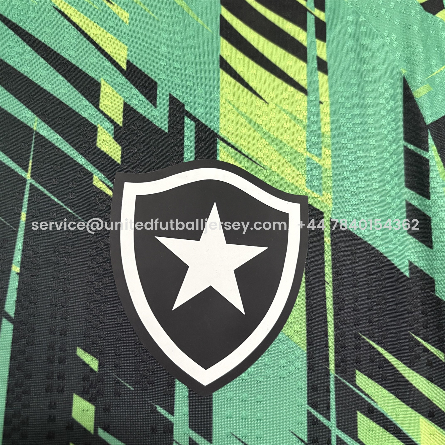 foot-Botafogo 25-26 Green And Black Training Jersey - Fans Version