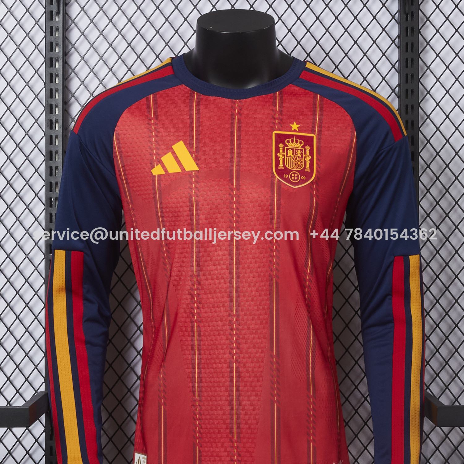foot-Spain 2026 Home Long Sleeves Jersey - Player Version