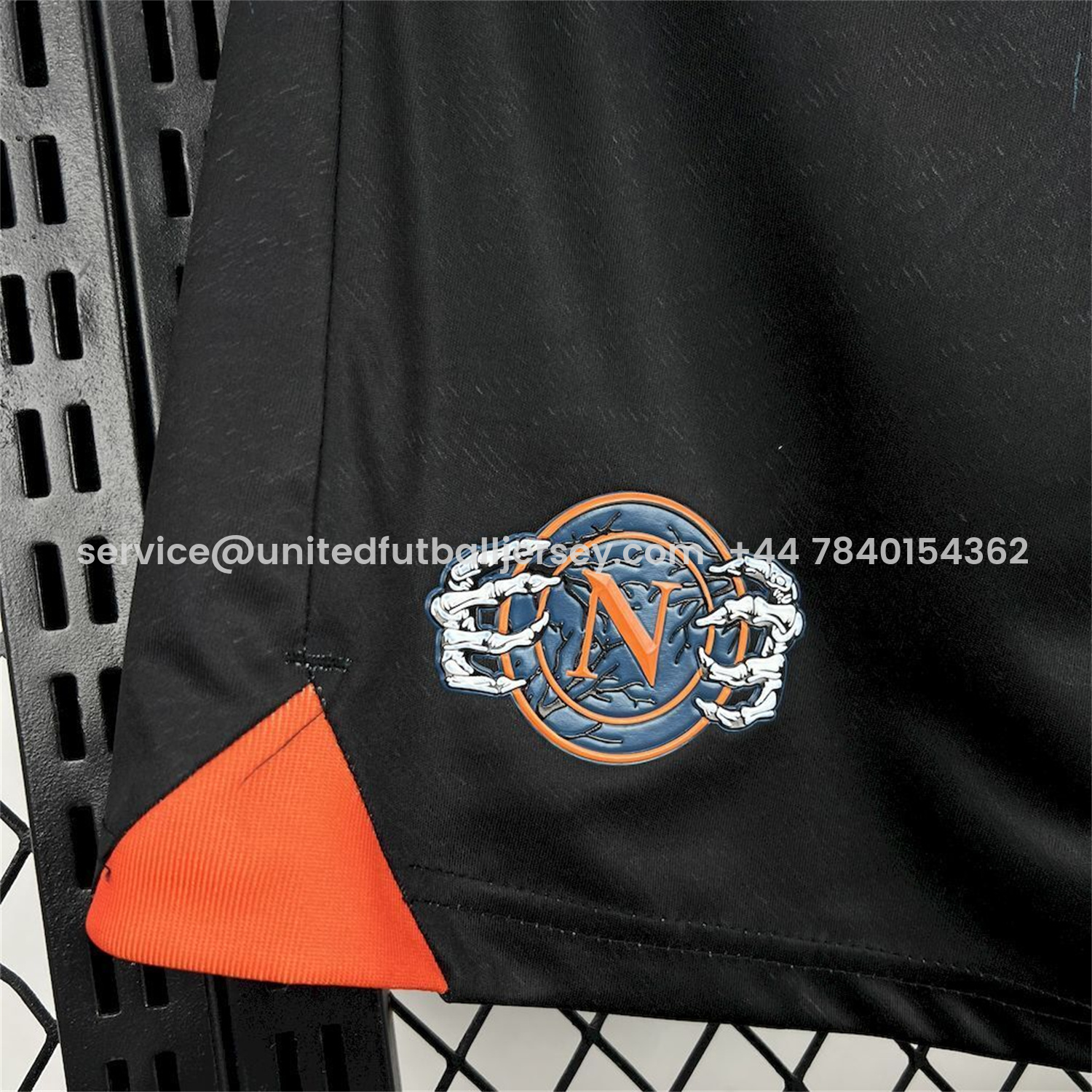 foot-Napoli 25-26 Halloween Black Shorts - Fans Version