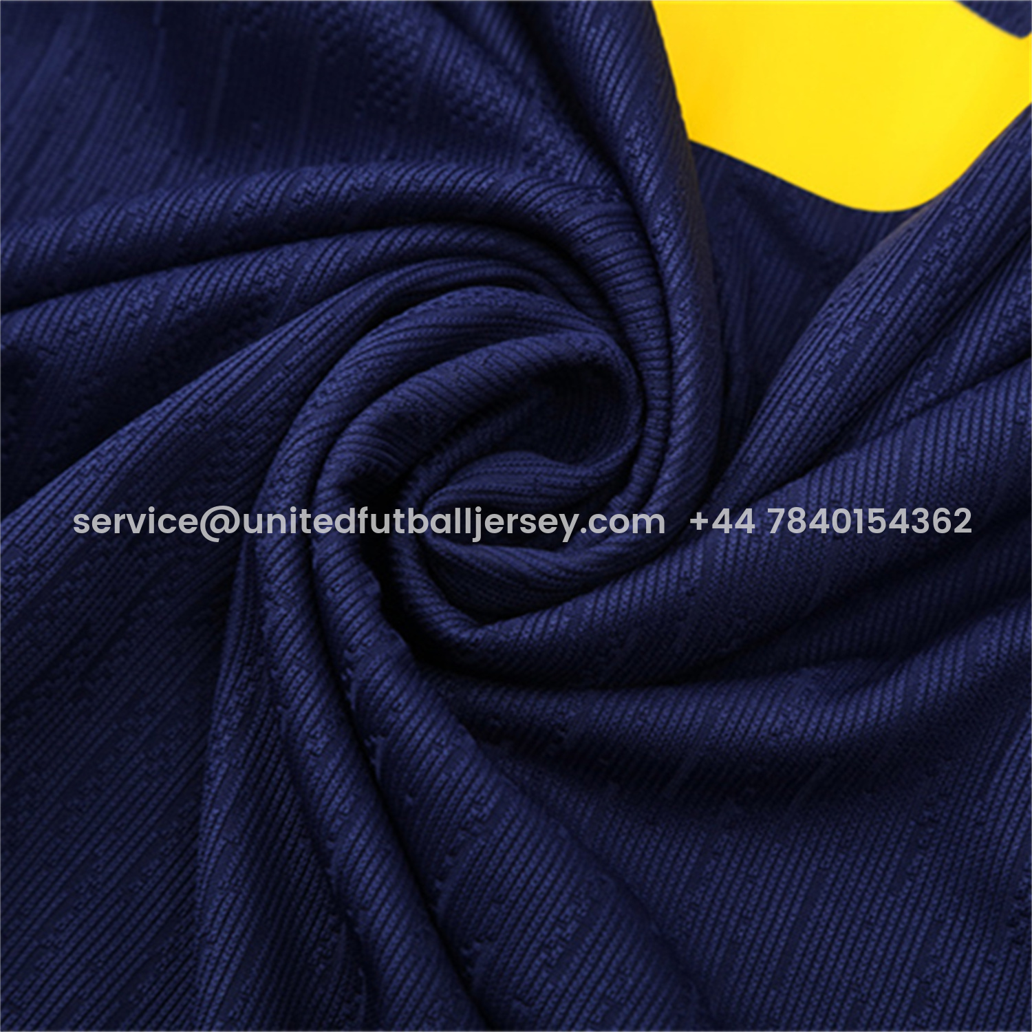 foot-Barcelona 25-26 Kids Long Sleeve Training Set - Royal Blue Top Yellow Sponsor & Royal Blue Pants