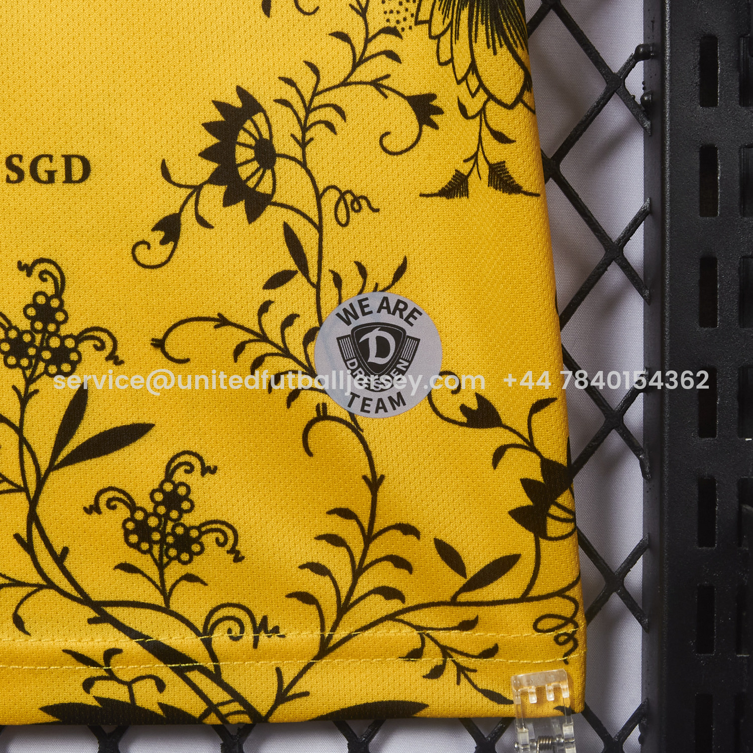 foot-Dynamo Dresden 25-26 HATE RACISM Special Jersey - Fans Version