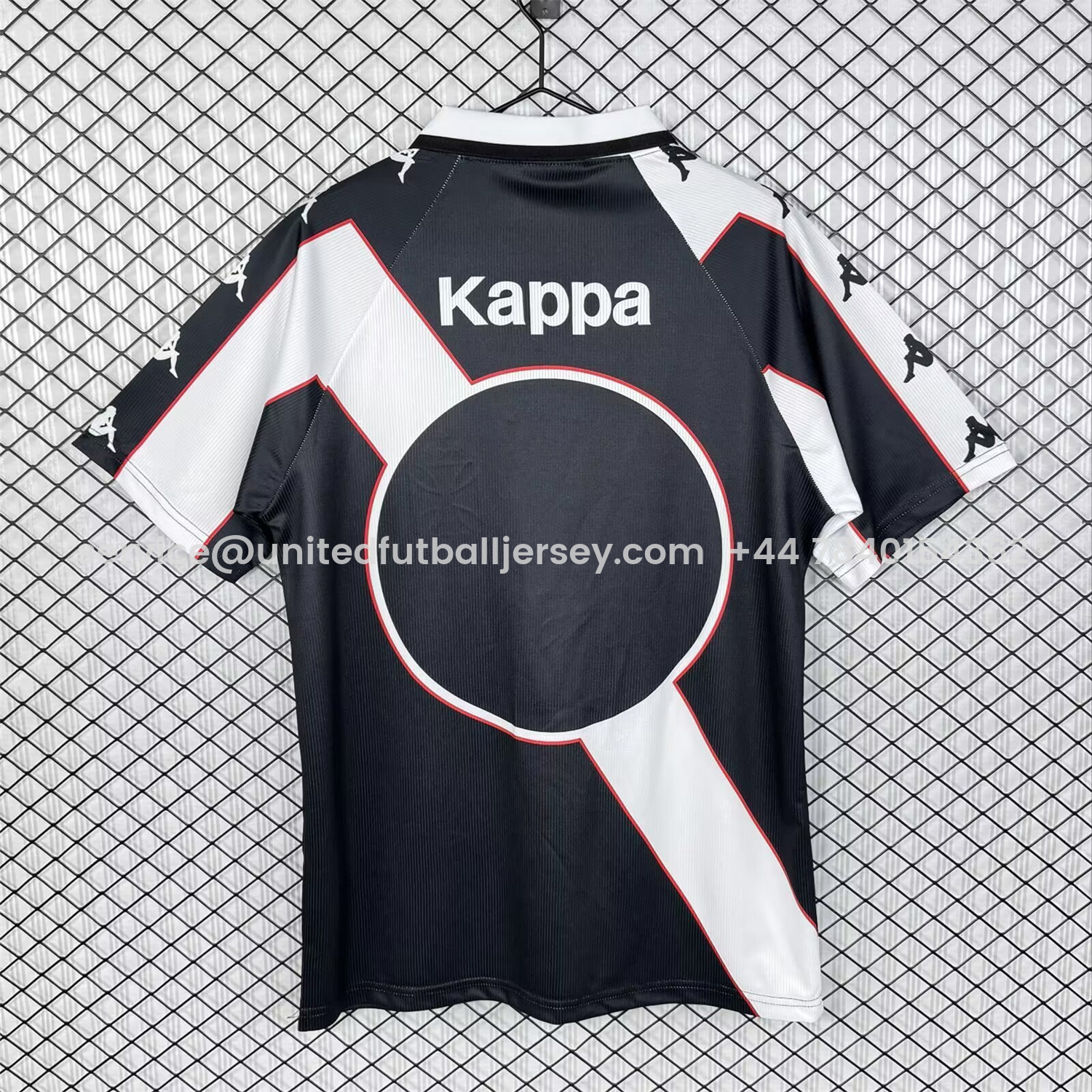 foot-Retro Vasco da Gama 1997 Home Black Jersey