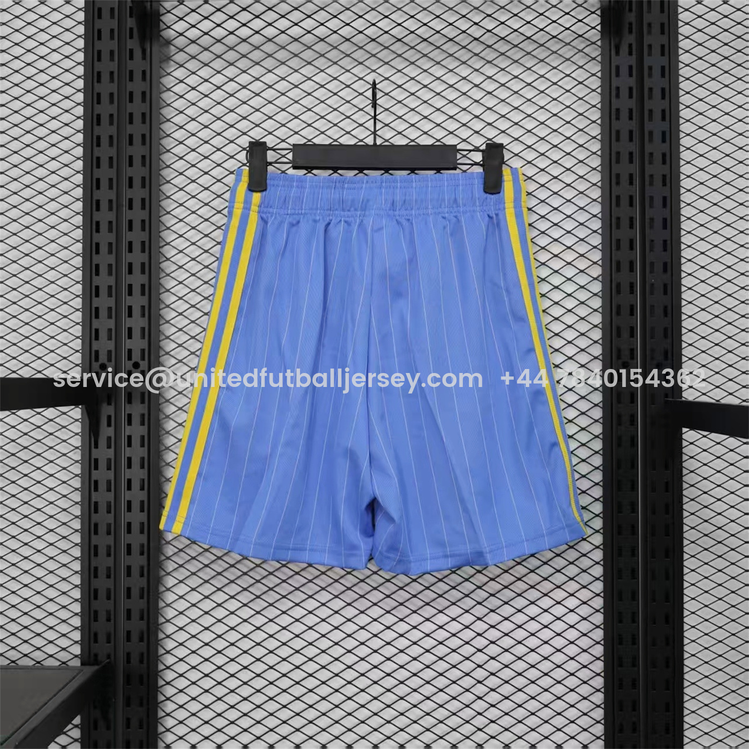 foot-Manchester United 25-26 Trefoil Blue Travel Shorts - Player Version