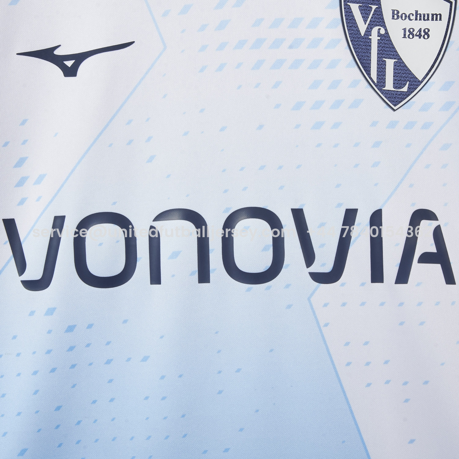 foot-VfL Bochum 25-26 Away White Jersey - Fans Version