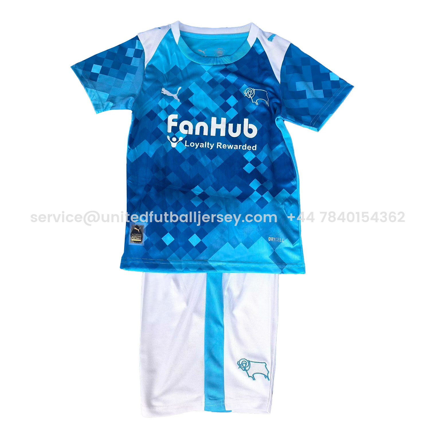 foot-Derby County 25-26 Third Blue Kids Kit