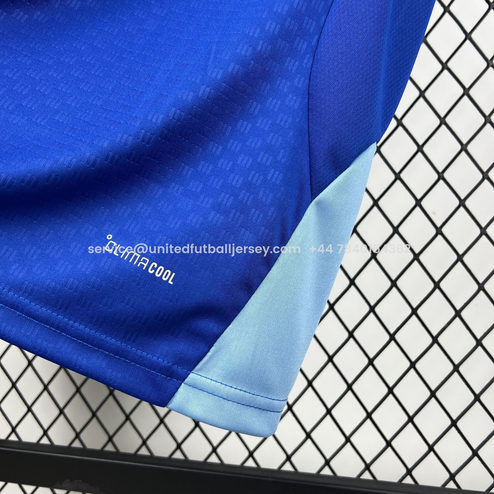 foot-Cruzeiro 25-26 Pre-Match Ocean Blue Training Vest - Fans Version