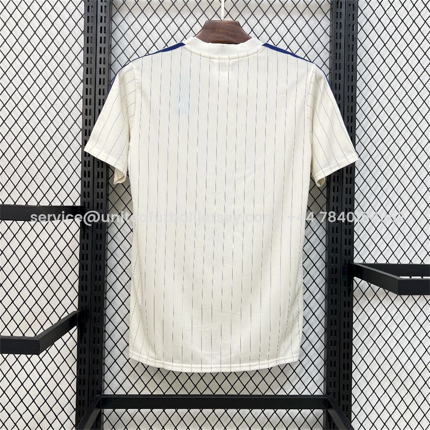 foot-C.H.E.L.S.E.A 25-26 Trefoil White Travel Jersey - Fans Version
