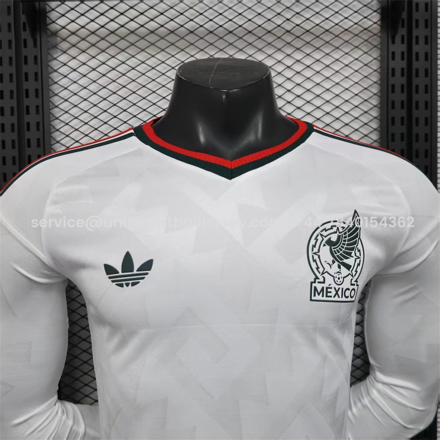 foot-Mexico 2026 Away Long Sleeves Jersey - Player Version