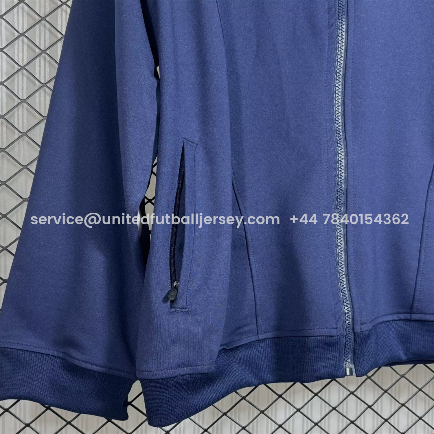 foot-Real Madrid 25-26 Windbreaker Jacket - Blue And Yellow