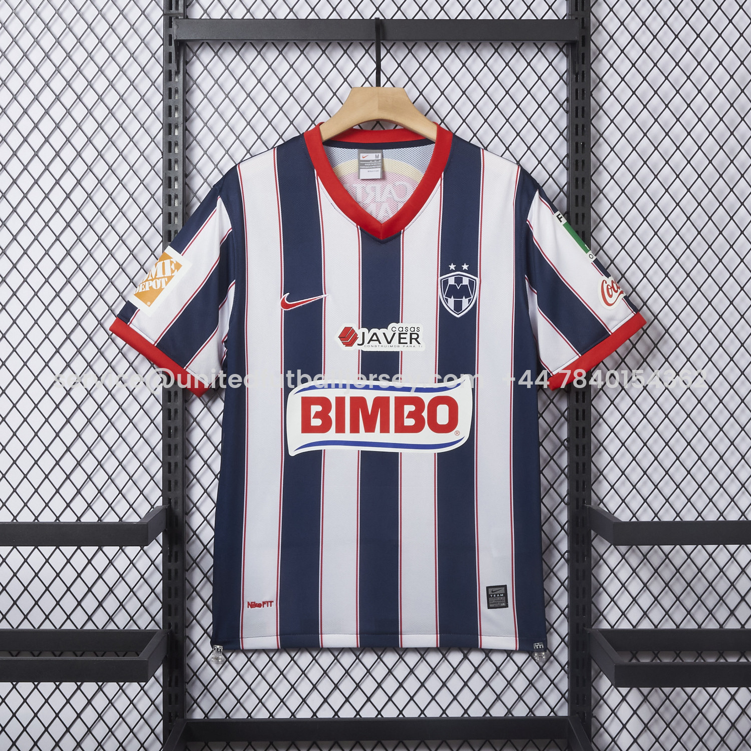 foot-Retro Rayados Monterrey 09-10 Home Jersey