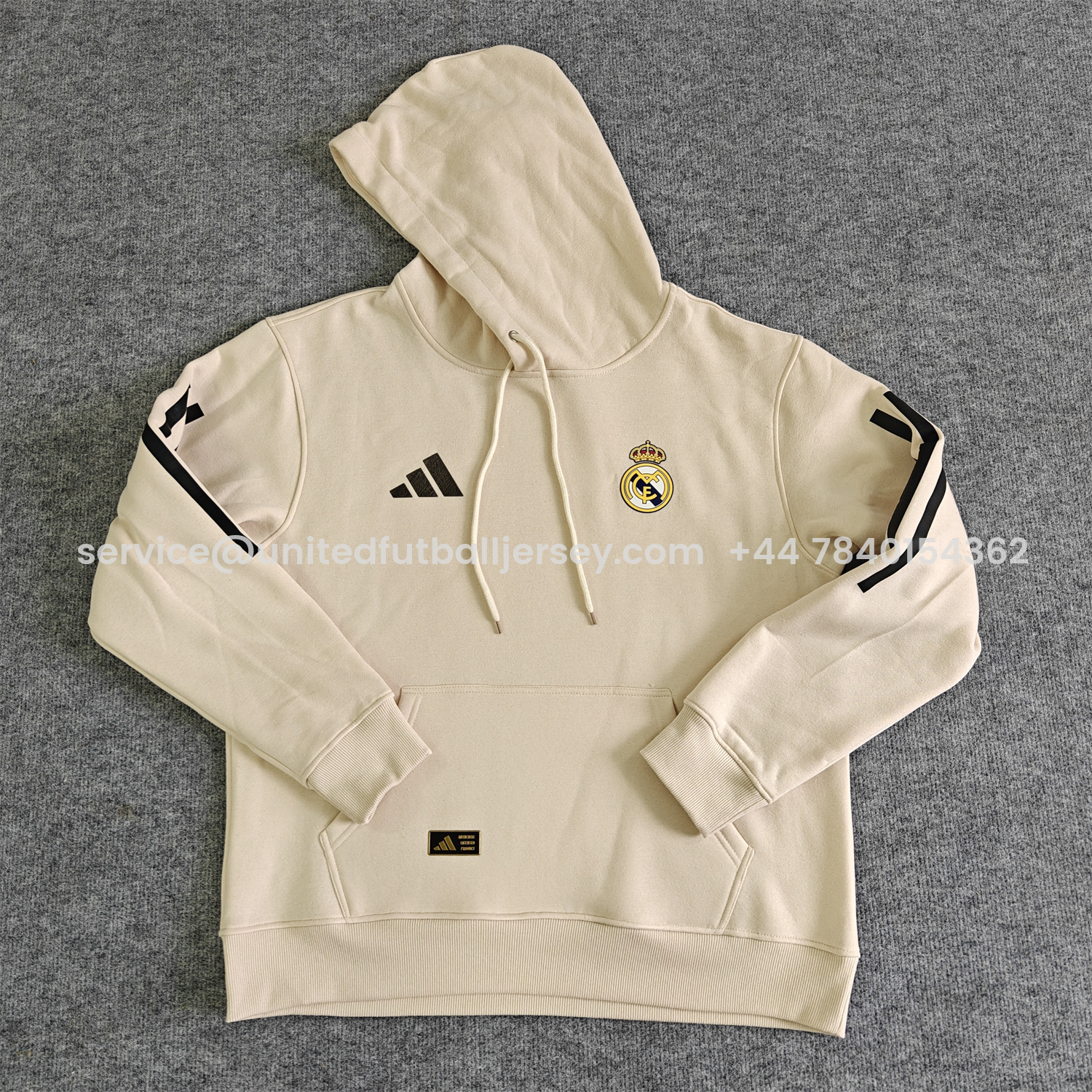foot-Real Madrid 25-26 Home Unisex Pullover Hoodie