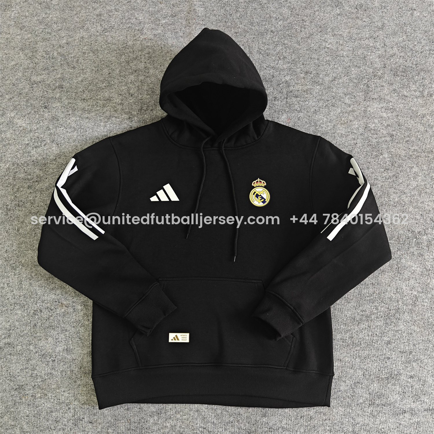 foot-Real Madrid 25-26 Home Unisex Pullover Hoodie