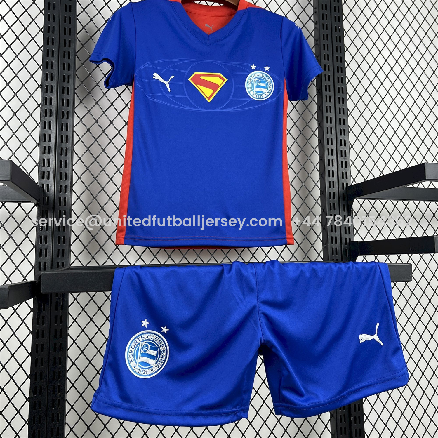 foot-Bahia 25-26 Super-Man Blue Special Kids Kit