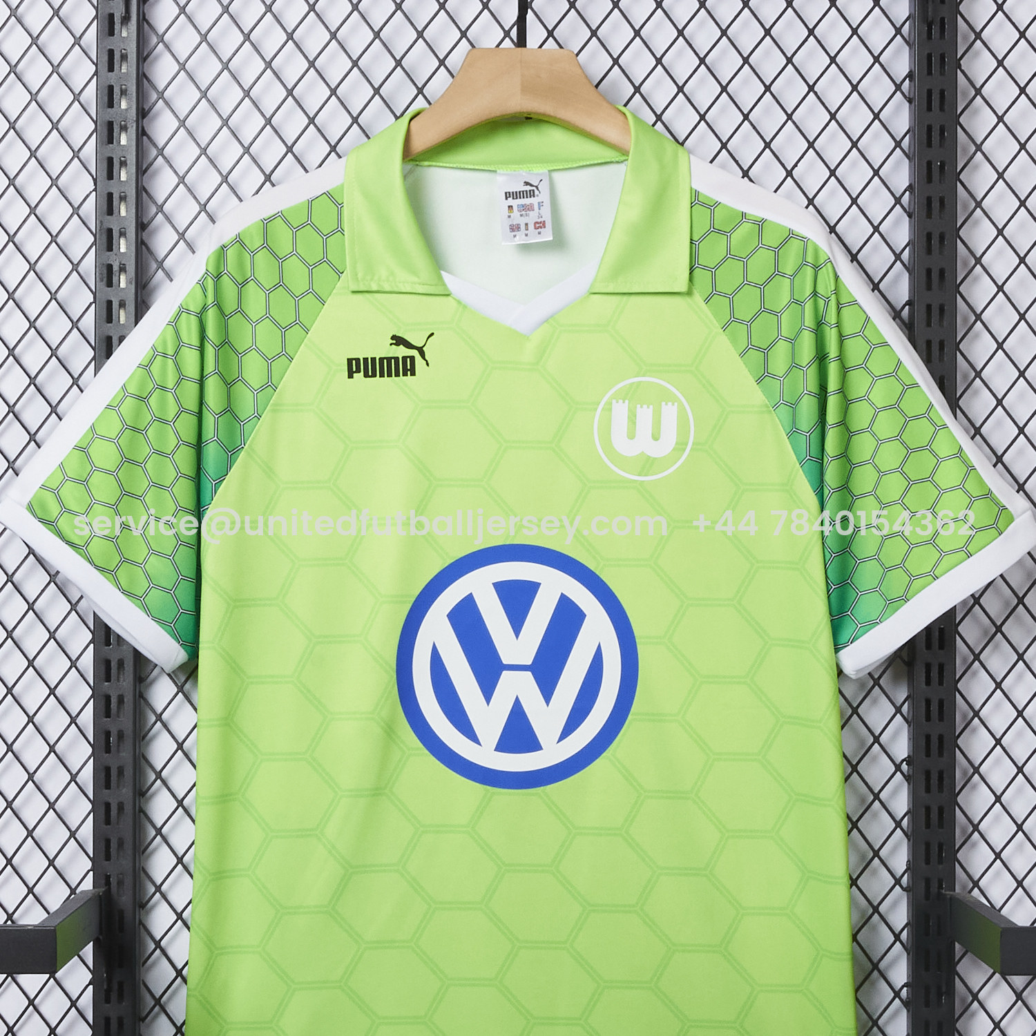 foot-Retro Wolfsburg 1997-98 Home Jersey