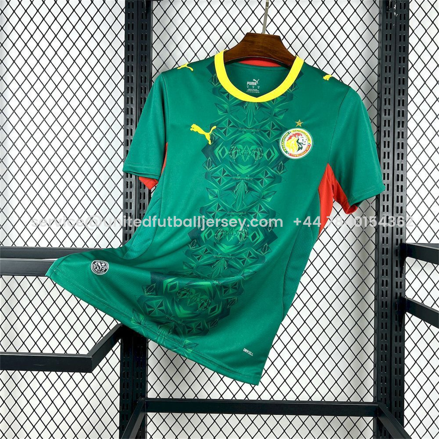 foot-Senegal 2026 Away Green Jersey - Fans Version