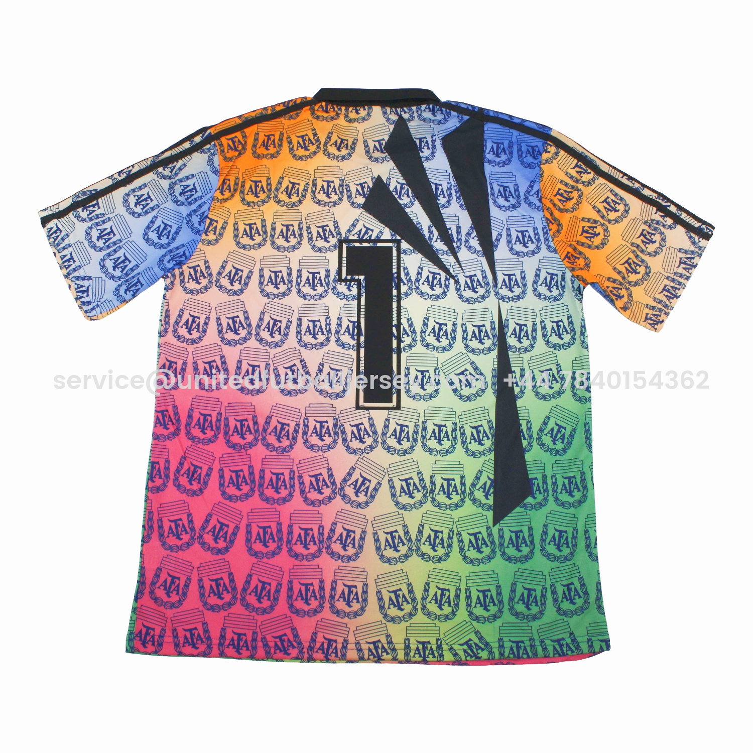 foot-Retro Argentina 1994 Multicolor Goalkeeper Jersey