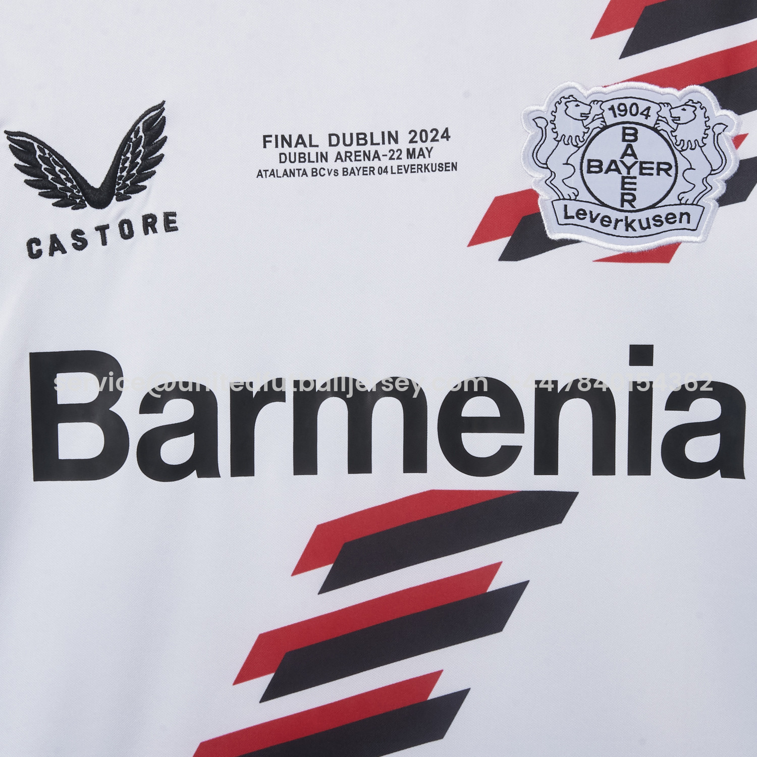 foot-Retro Bayer 04 Leverkusen 23-24 Europa Conference League Final Jersey