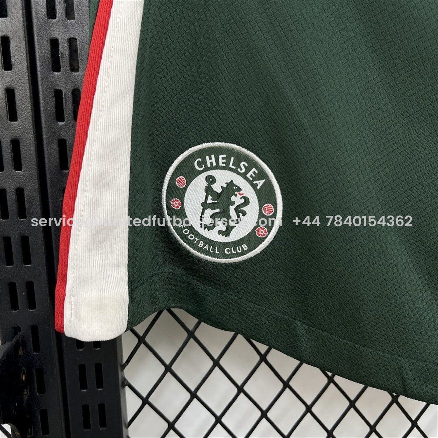 foot-C.H.E.L.S.E.A 25-26 Away Green Shorts - Fans Version