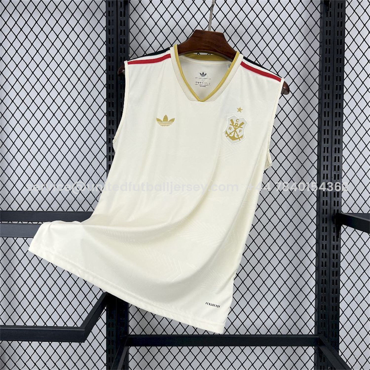 foot-Flamengo 25-26 Third Unsponsored Training Vest - Fans Version