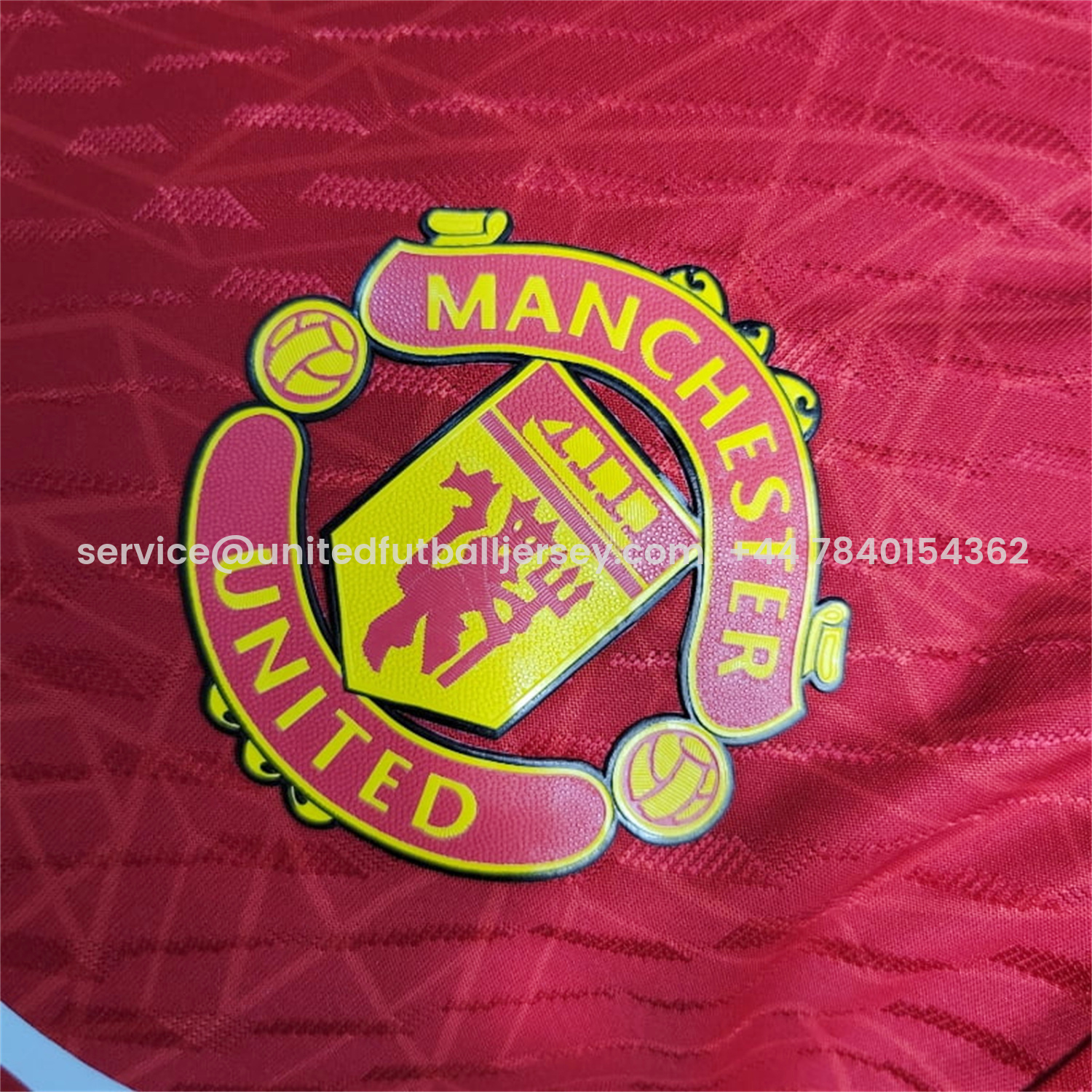 foot-Retro Manchester United 2023-24 Home Red Jersey - Player Version