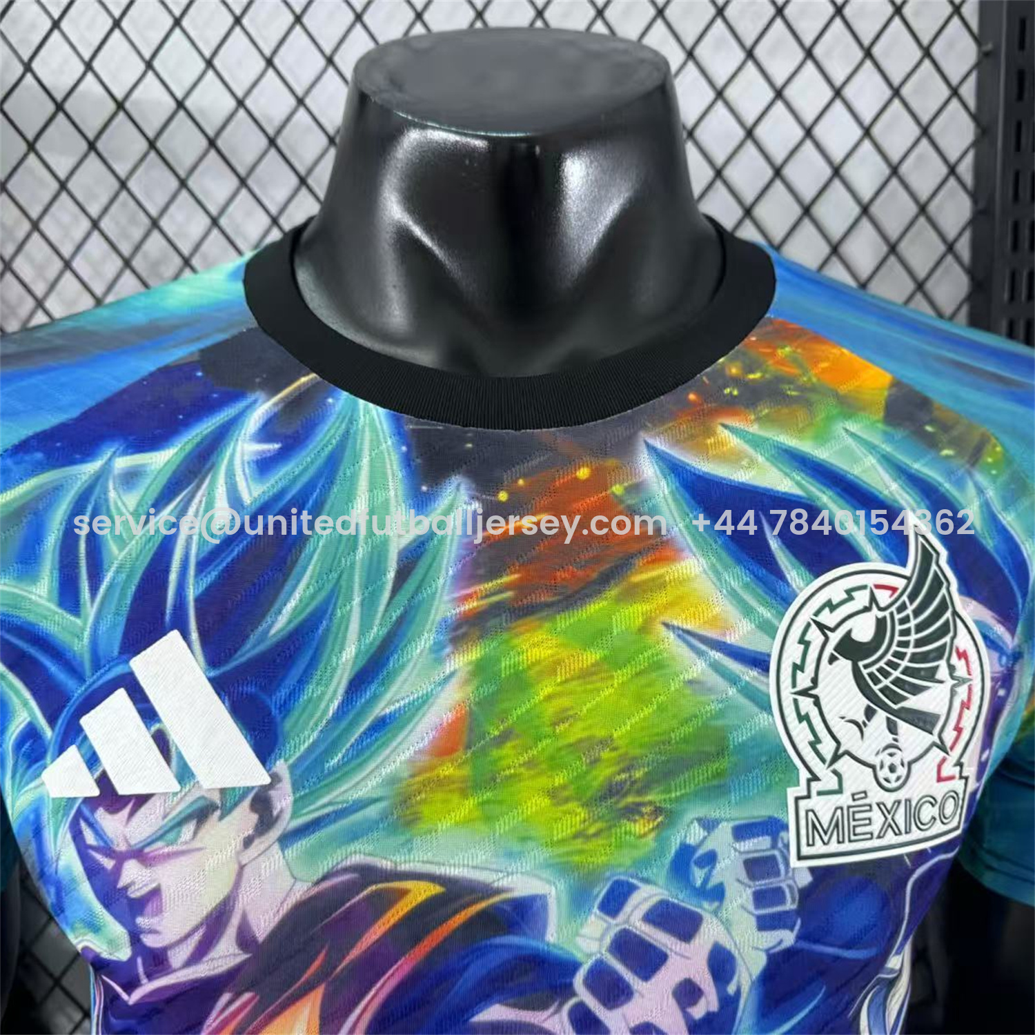foot-Mexico 25-26 Dragon Ball Goku And Bejita Special Jersey - Player Version