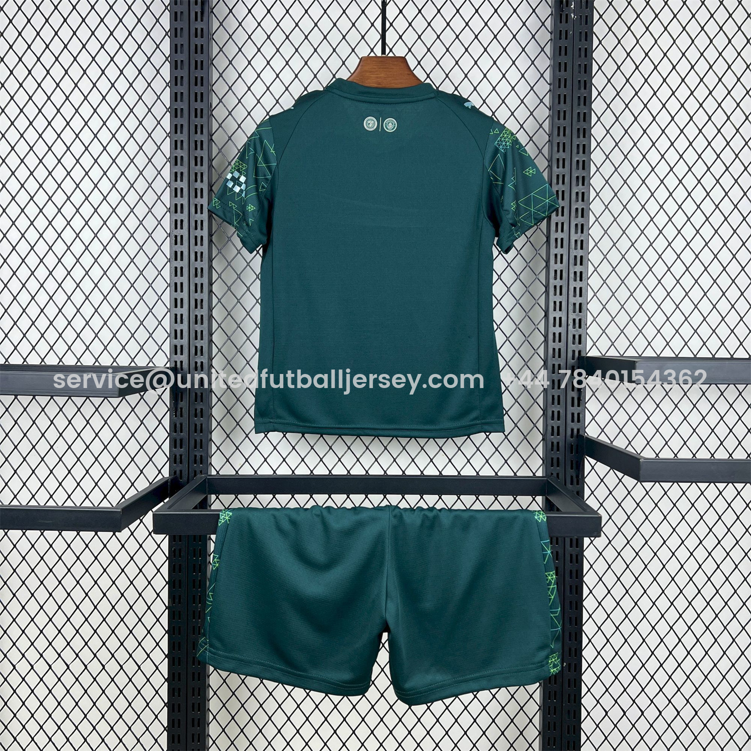 foot-Manchester City 25-26 Fourth Green Kids Kit