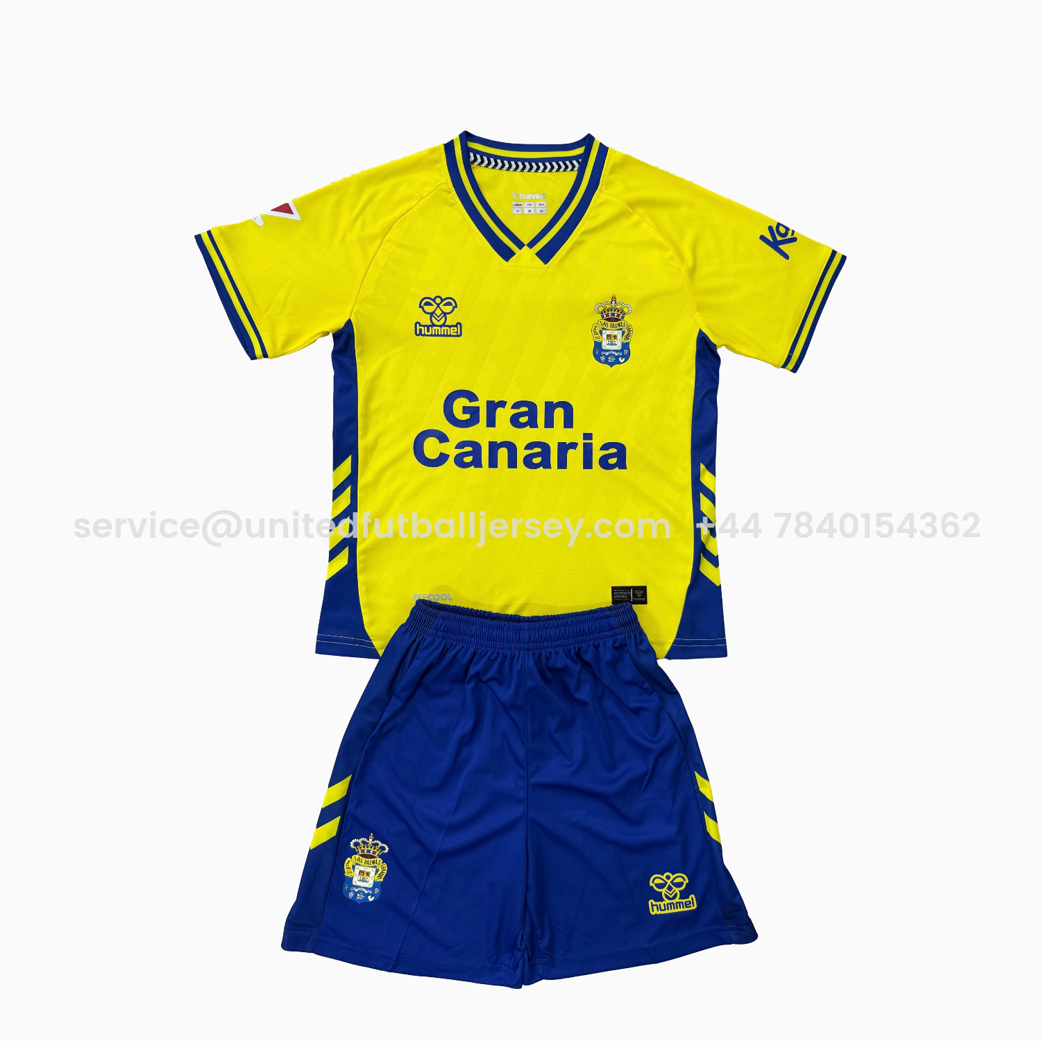 foot-Las Palmas 25-26 Home Men's Adult Jersey Set - Fans Version
