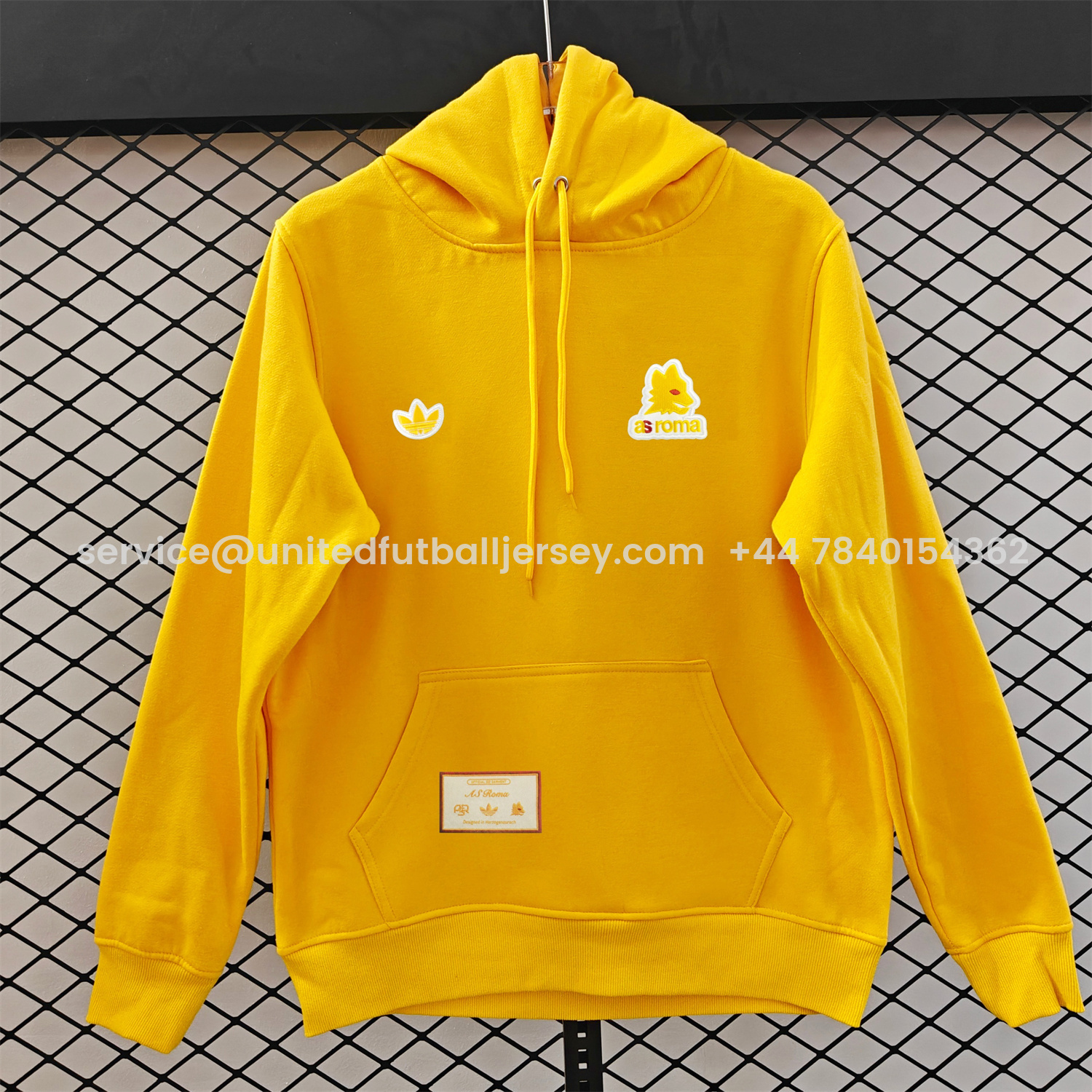 foot-AS Roma 25-26 Originals Terrace Icon Unisex Pullover Hoodie