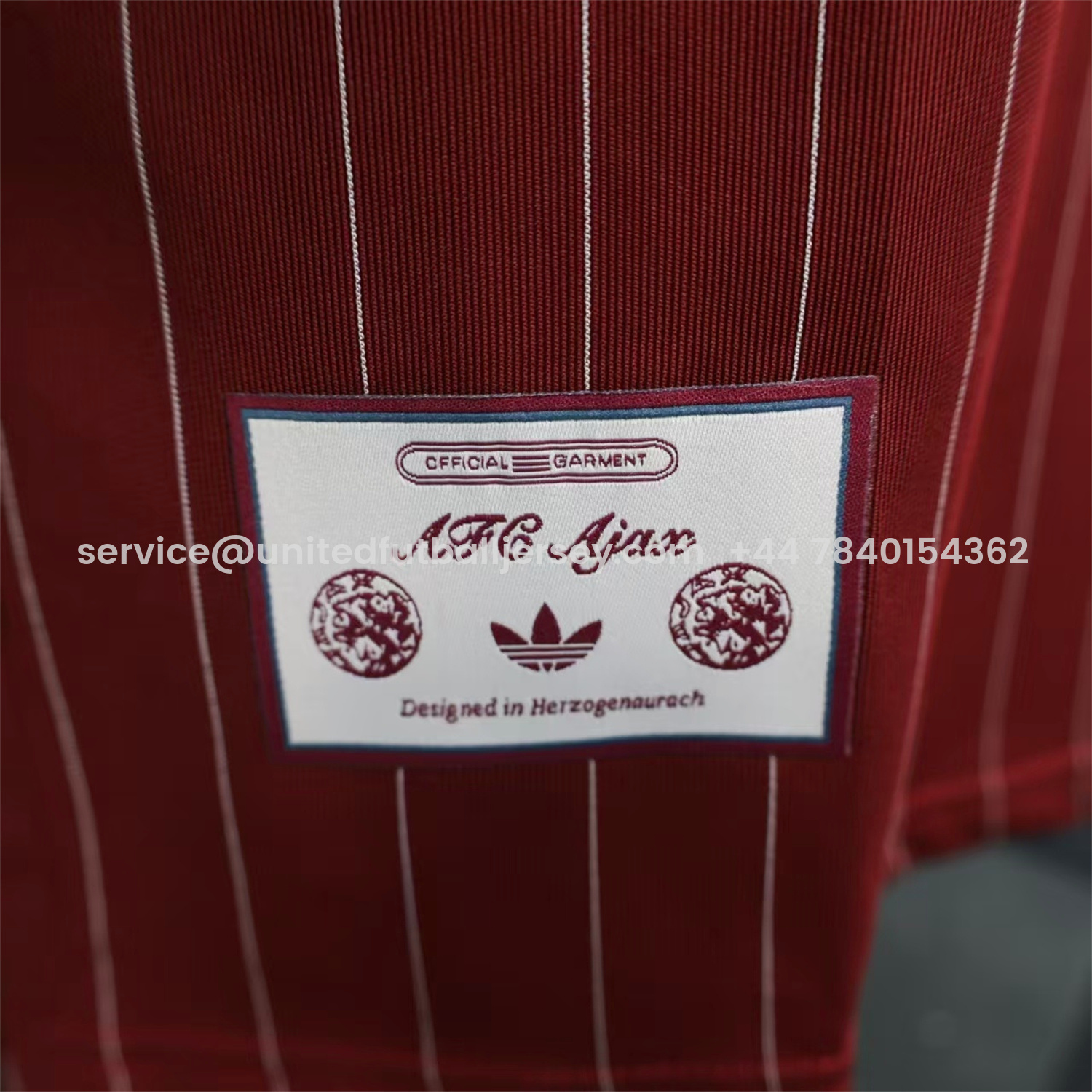 foot-Ajax 25-26 Icon Range Travel Special Edition Red Jersey - Player Version