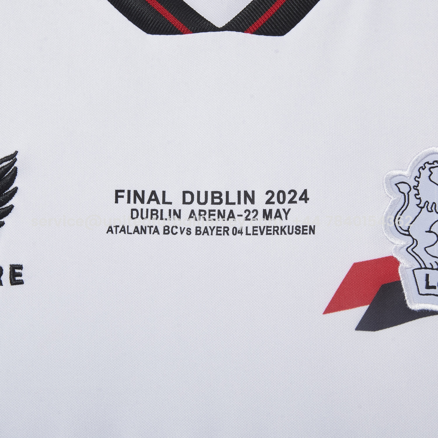 foot-Retro Bayer 04 Leverkusen 23-24 Europa Conference League Final Jersey