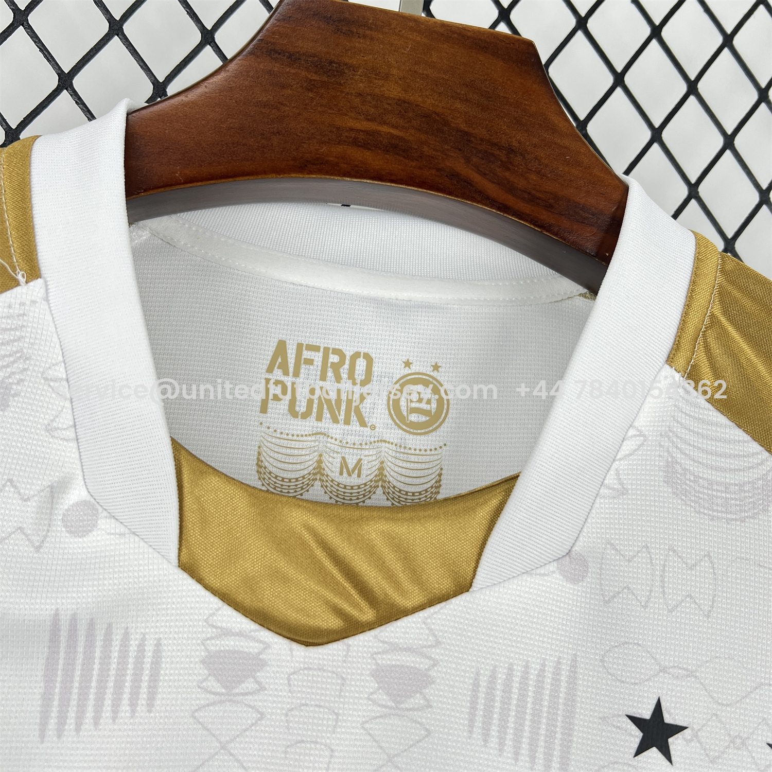 foot-Bahia 25-26 November AFROPUNK White Jersey - Fans Version