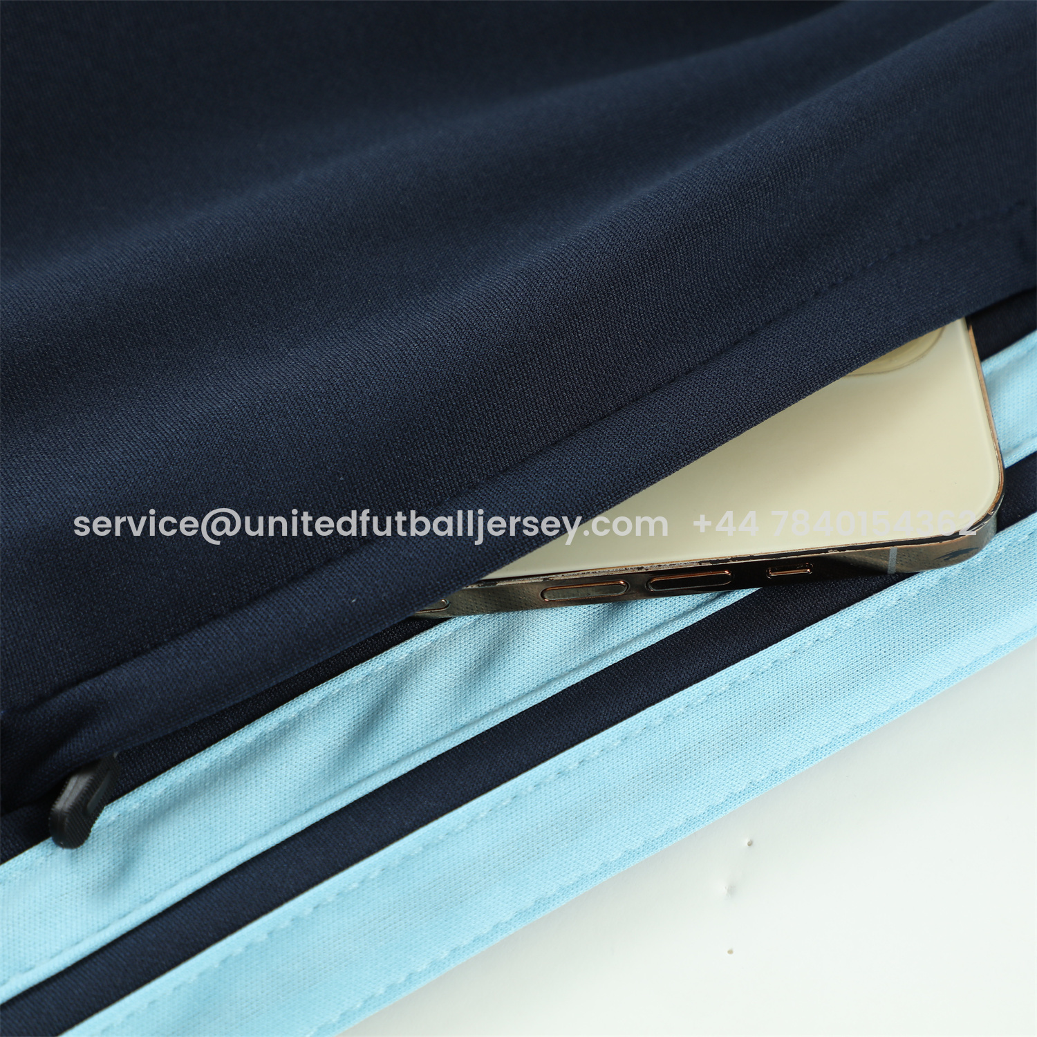 foot-Argentina 2026 Long Sleeve Training Set - Blue Black Top & Pants