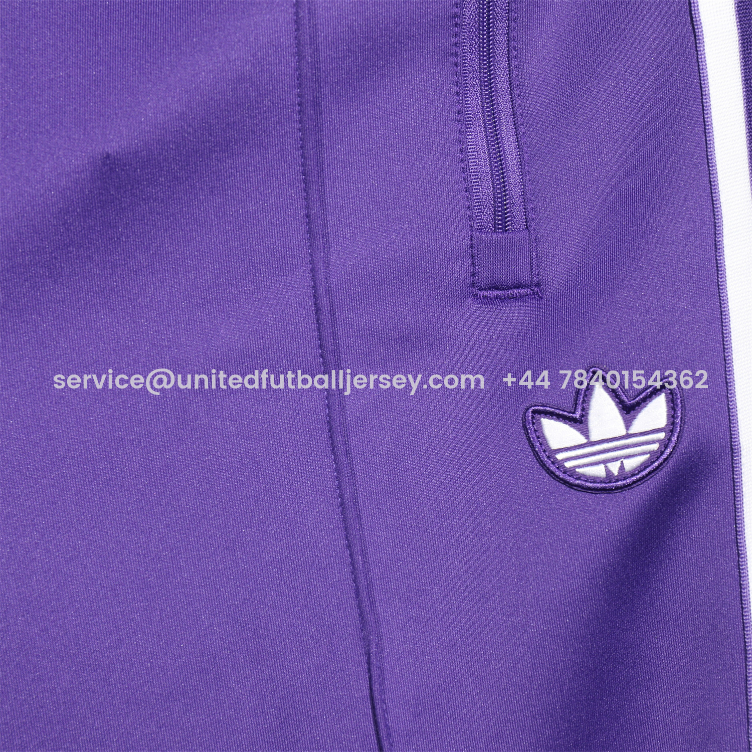 foot-Real Madrid 25-26 White Lines Training Set - Purple Top and Purple Pants