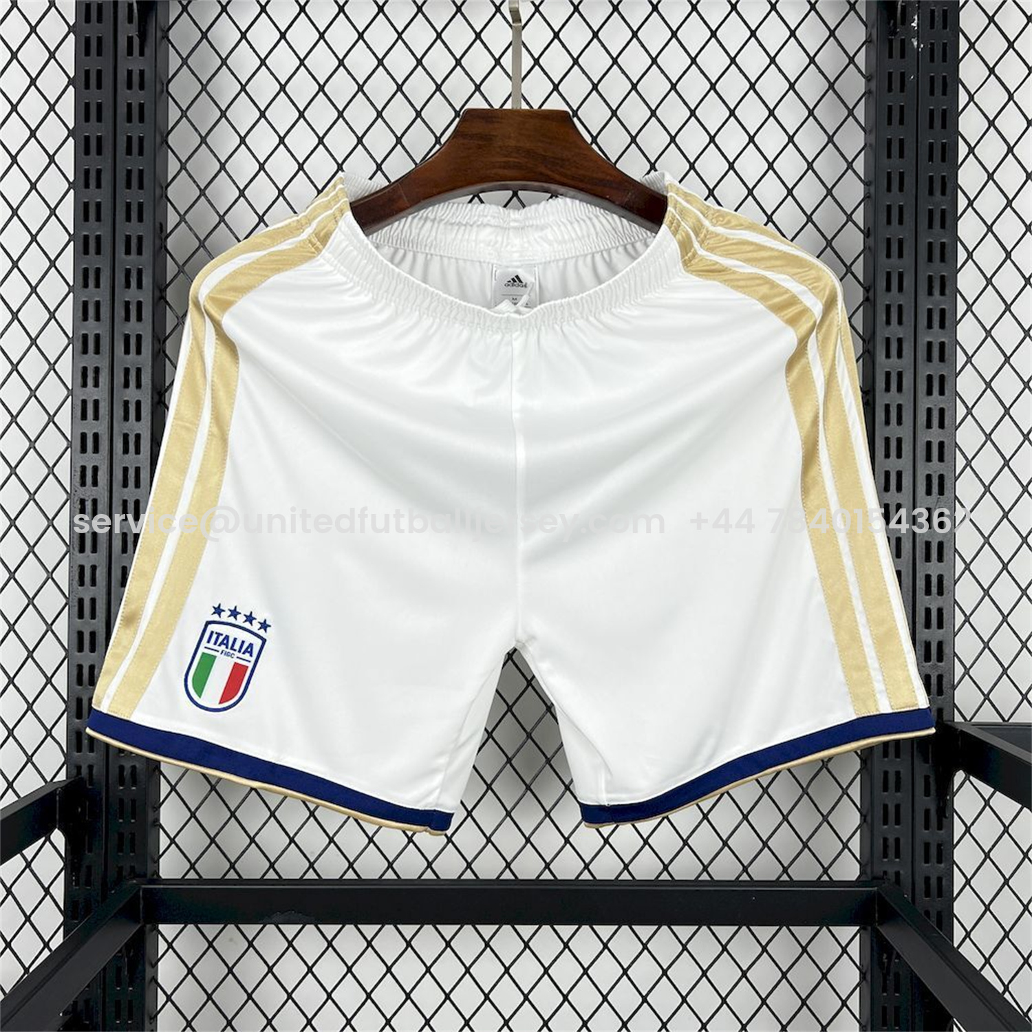 foot-Italy 2026 Home White Shorts - Fans Version