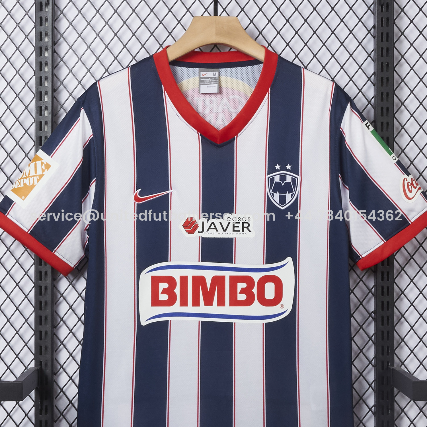 foot-Retro Rayados Monterrey 09-10 Home Jersey