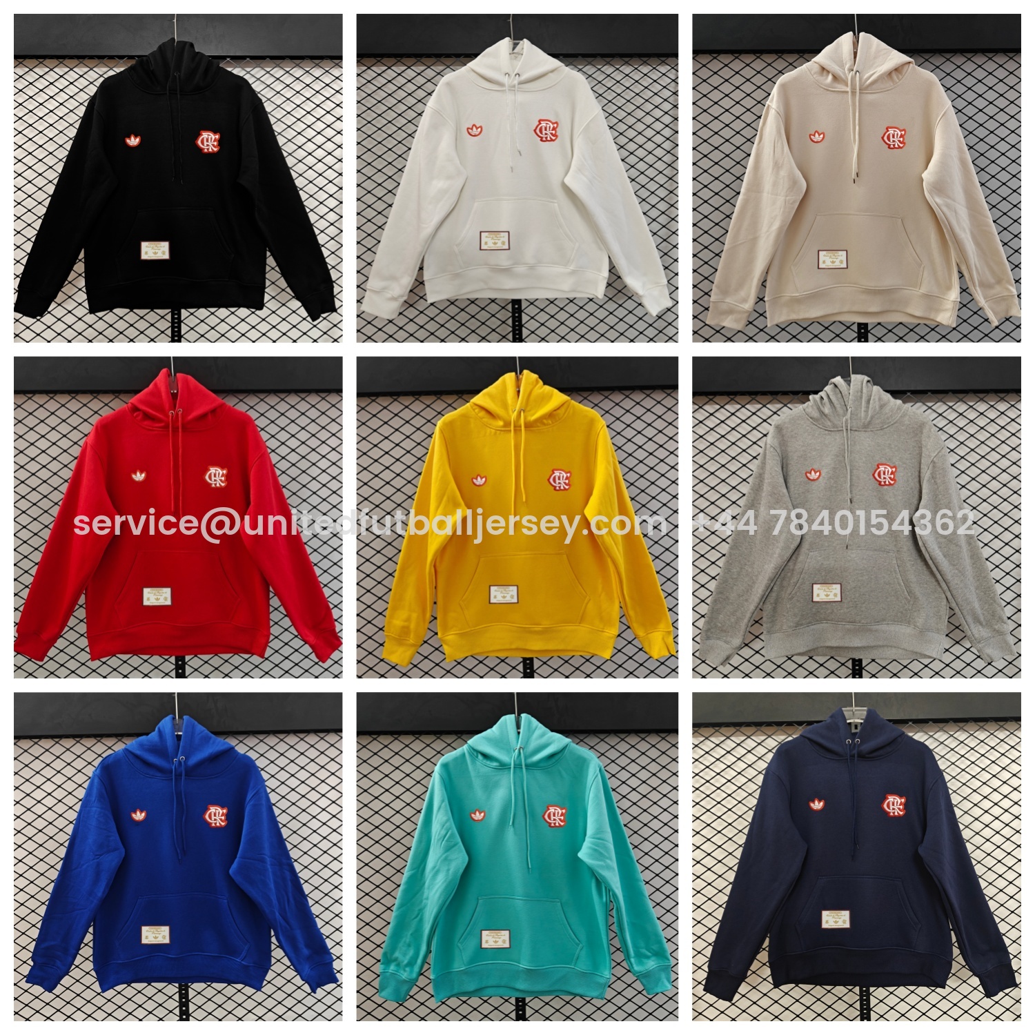 foot-Flamengo 25-26 Originals Terrace Icon Unisex Pullover Hoodie