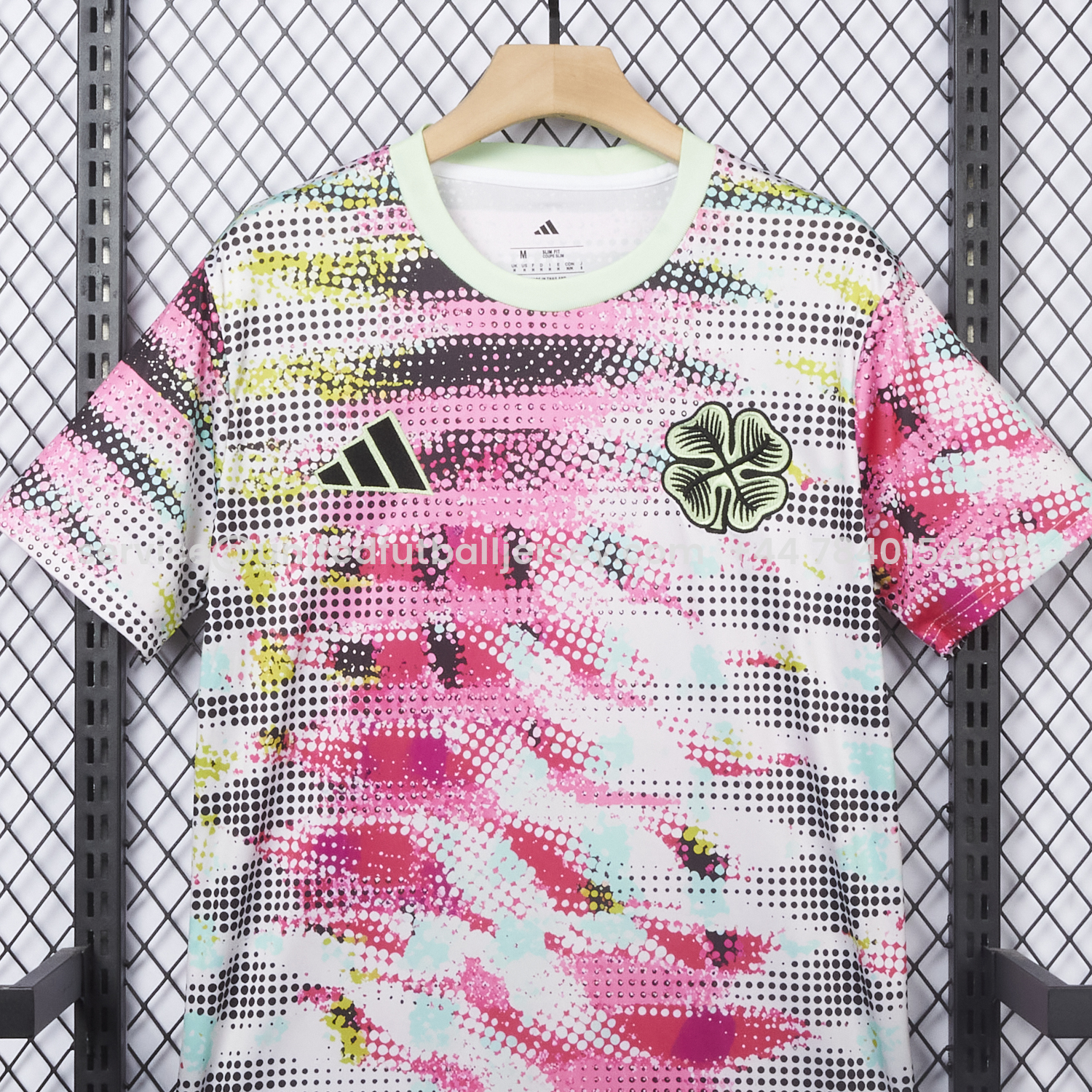 foot-Celtic 25-26 Pink And Grey Special Jersey - Fans Version