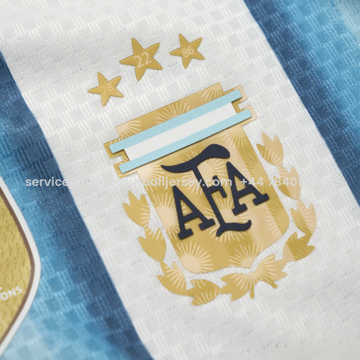 foot-Argentina 2026 Home Blue White Jersey - Player Version